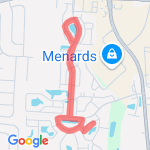 my tracks! route map