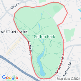 sefton park loop - 4.83 Km route in Liverpool