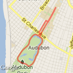 willow around audubon 1 time route map