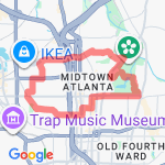 17th and piedmont route map