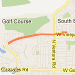 River Ridge route map