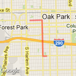 Dans Bike Shop route map