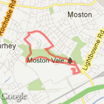 3.5k - work route moss route map