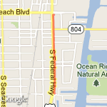 Greenbriar-Short run route map