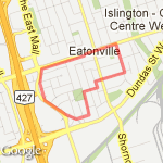 Internal 3k route map