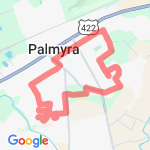 Palmyra Loop route map