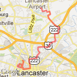 iron hill2 route map