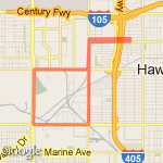 6 mile rosecrans route map