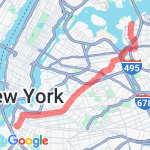 Spa Castle route map