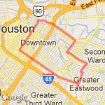 home to Kegans route map