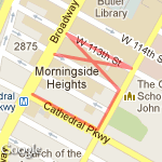 day 2 Seinfeld route map