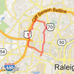 Glen Eden box route map