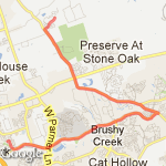 half marathon route map