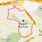 Home 3.5 miler route map