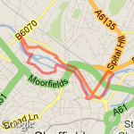 Kelham Island route map