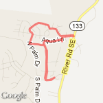 training 5k route map