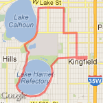 Harriet Calhoun Uptown route map