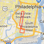 Dirty South route map