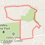 Bridgewood Run route map