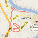 Harris Plan & Coal Center 3.1 route map