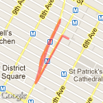 Day 5 David Letterman Flay route map