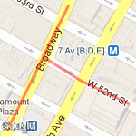 Day 5 Leaving Letterman route map