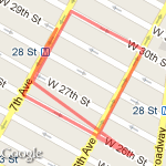 Day 5 Breakfast & Dinner route map