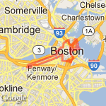 Boston Project route map