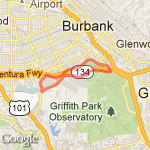 Studio Loop 10K+ route map