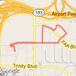 Marine Prep route map