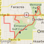 Longer run MEM+ELM+Stairs route map