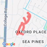 South of Woodberry route map