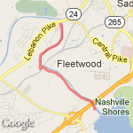 greenway 2.87 m route map