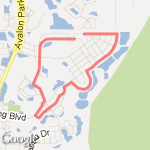 Mary 3 miler route map