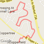 Copperfield Neighborhood route map