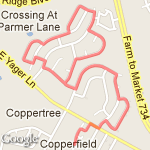 Copperfield Neighborhood - full route map