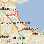 Monkstown-Ballsbridge route map