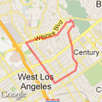 Westwood route map