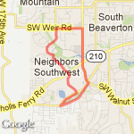 4 mile Murray Hill Loop route map