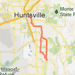 YMCA to KKC route map