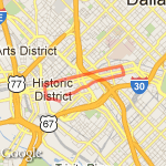 YMCA TT 2012 5K route map