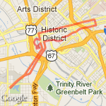 YMCA TT 2012 8 mile route map