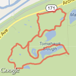 Paleo 10.04 - 15.33 route map