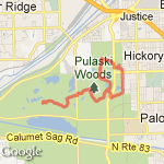 Paleo 0.00 - 10.35 route map