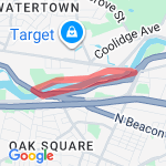 Crew Team Loop route map