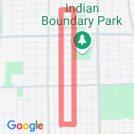 2.5 mile loop route map