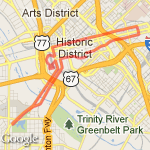 YMCA TT 2012 8 mile route map