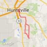 YMCA to KKC route map