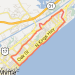 Leah & Mel Kicking a Halfs Ass route map