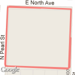 Northwood Turkey Trot K-1 route map